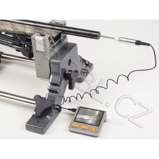 Miniaturní kamera s LED přisvětlením a displejem pro inspekci hlavně. Borecam Digital Borescope with Monitor.