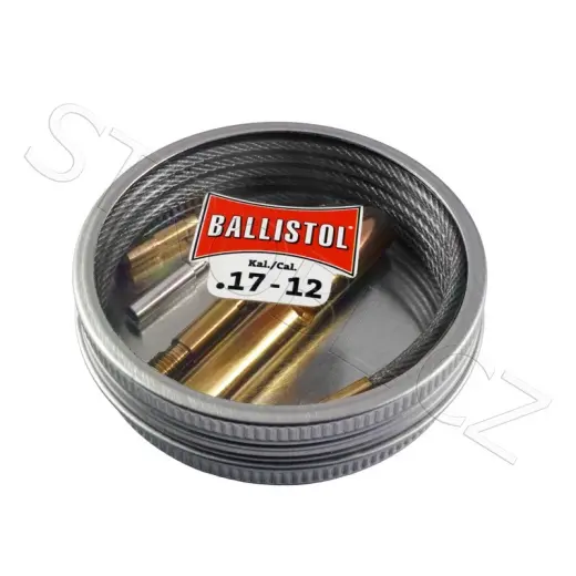 Vysoce kvalitní, ohebné ocelové lanko Ballistol FLEX CLEAN potažené plastem s užitnou délkou 80 cm a vysokou pevností v tahu. Uložení lanka umožňuje volné otáčení a následování vývrtu hlavně.