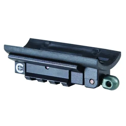 Pomocí Pic Rail Adapter Plate připojíte ke klasickému čepu na řemen pevnou Picatinny lištu. O místo pro uchycení řemenu nepřijdete, adaptér má svůj vlastní čep.