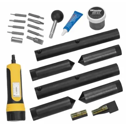 Zdokonaluje zarovnání montáže puškohledu, snižuje namáhání optiky a zlepšuje úchyt. (Průměry 25 mm / 1" a 30mm) Wheeler Engineering.