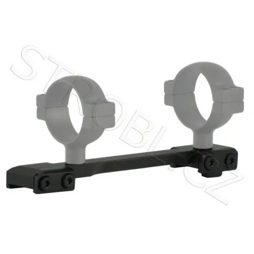 Ocelová montáž (základna) pro kroužky na optiku. Určeno pro CZ550A.