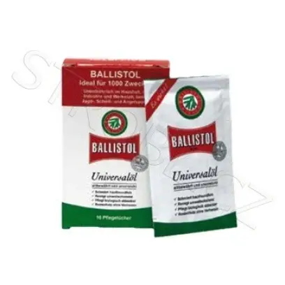 Ubrousky napuštěné olejem Ballistol