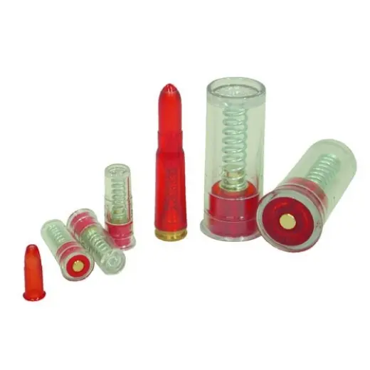 Balení 5ks cvičných vybíjecích nábojů (sušilek). Ráže 9mm Luger.