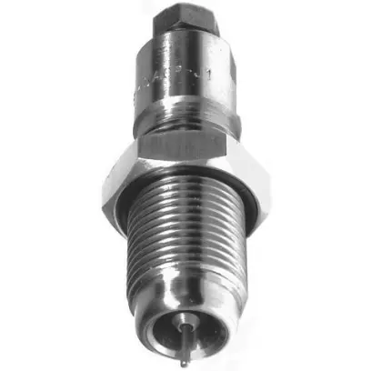 Samostatná vypichovací a celoformátovací matrice 222 Remington pro přebíjení nábojů. Matrice vypíchne zápalku a zkalibruje nábojnici po celé délce. Závit 7/8"-14. Lee Precision FL SIZE DIE 222 REM