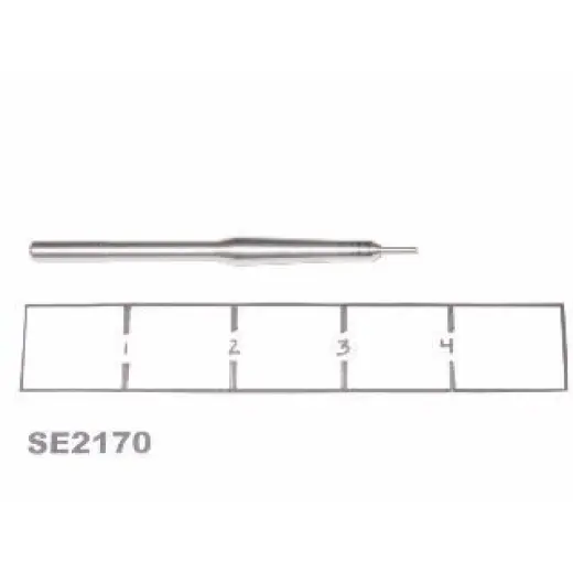 Náhradní vypichovací jehla pro celoformátovací a vypichovací matrice Lee Precision. Díl je známý také jako EZ X EXP 270 MED&WHB