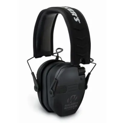 Elektronická sluchátka Walker's Razor Slim se 4 mikrofony a funkcí Bluetooth - černé