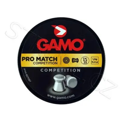 Diabolo GAMO PRO MATCH COMPETITION 250ks, 5,5mm (.22)