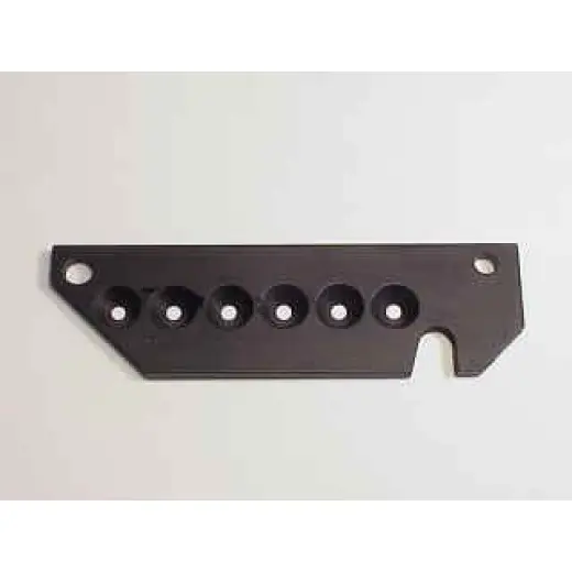 Vrchní deska se šesti licími jamkami. Náhradní díl pro kokily o šesti střelách LEE PRECISION. Kód SC1160.