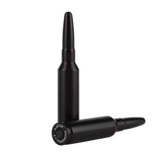 Vybíjecí, cvičný náboj A-Zoom pro pušku lakovaný 6,5 Creedmoor. Cena za 2ks