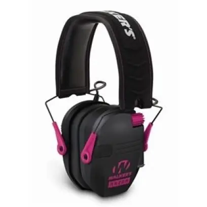 Elektronická sluchátka Walker's Razor Slim Shooter - růžové