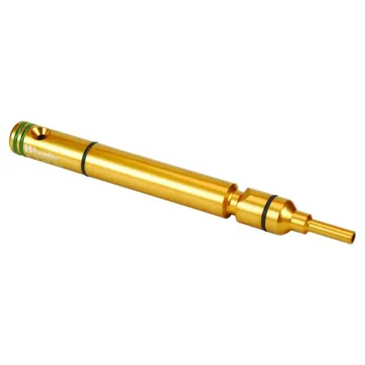 The Delta Series AR-15 Bore Guide chrání Vaši zbraň při čištění zarovnáním vytěrákové tyče a minimalizací rozlévání solventů. Wheeler Engineering.