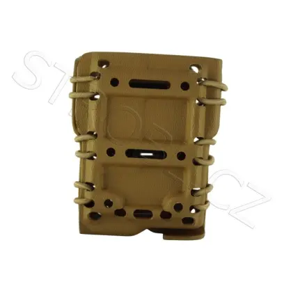 Samosvorné taktické pouzdro na plastové zásobníky M4 (.223 / 5,56). Bezpečnostní upínání.