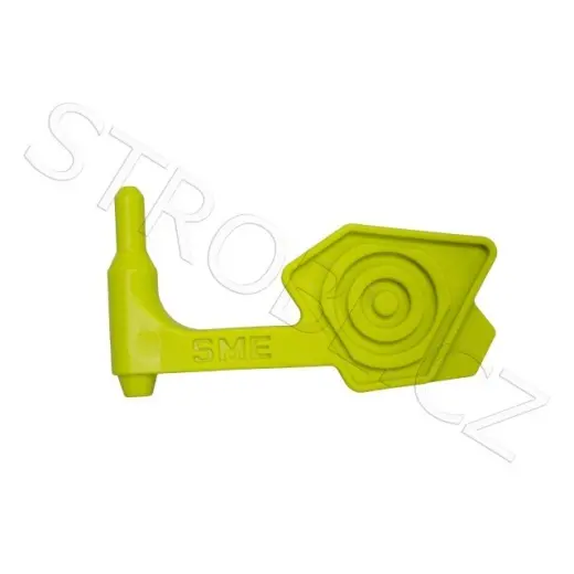 Bezpečnostní / výstražný praporek do komory zbraně Pistol Chamber Safety Tool. Svítivě zelená barva.