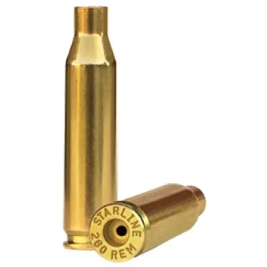 Nábojnice Starline .260 Remington pro přebíjení nábojů, munice, střeliva