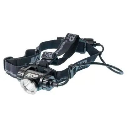 Čelová LED svítilna HL-20 vhodná pro myslivost a outdoor. Napájeno 1x18650. Odolné tělo z eloxovaného leteckého hliníku, ovládání bočním tlačítkem. Světelné parametry: 870 lm / 14726 cd. Smith & Wesson Delta Force HL-20 LED Headlamp.