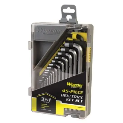 Luxusní sada klíčů torx, metrických a palcových inbusů