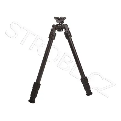 Dvojnožka pro pušku Accumax Premium Carbon Fiber. Určeno pro připevnění na poutko na řemen. Výrobce CALDWELL USA. 33cm - 76cm (13'' - 30'')