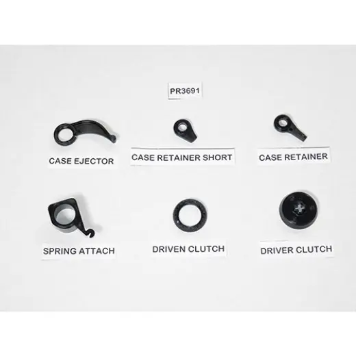 Sada černých plastových náhradních dílů pro lisy Auto Breech Lock Pro, Pro 4000 Kit, Six Pack Pro 6000 a 2023 Pro 1000.