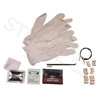 Kompaktní jednorázová sada Field Cleaning Kit obsahuje veškeré nezbytnosti pro vyčištění Vaší zbraně. Tato souprava je ideální nejen pro ty okamžiky, kdy dojde k neočekávané situaci. Tipton.