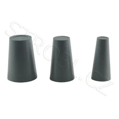 Gumové špunty pro uzavření hlavně či tlumičů při čištění za pomoci lázně. Užitečné např. při používání Robla Solo MIL, nebo čističe tlumičů Ballistol.