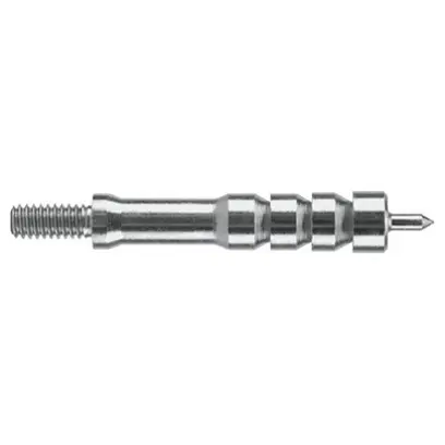 Niklovaný protahovací trn Tipton Ultra Jag s mosazným jádrem pro ráže .17. Vnější závit 5-40.