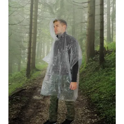 Lehká a skladná pláštěnka (pončo), kterou s sebou můžete nosit na každou výpravu.
