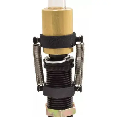 Sestava přítlačných pružin Mr. BulletFeeder zamezuje chybám, kdy podavač vypustí více než jednu střelu. (Mr. Bulletfeeder Dropper-Tensioning Spring Assembly)