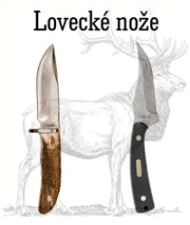 Kvalitní lovecké nože s koženými pouzdry