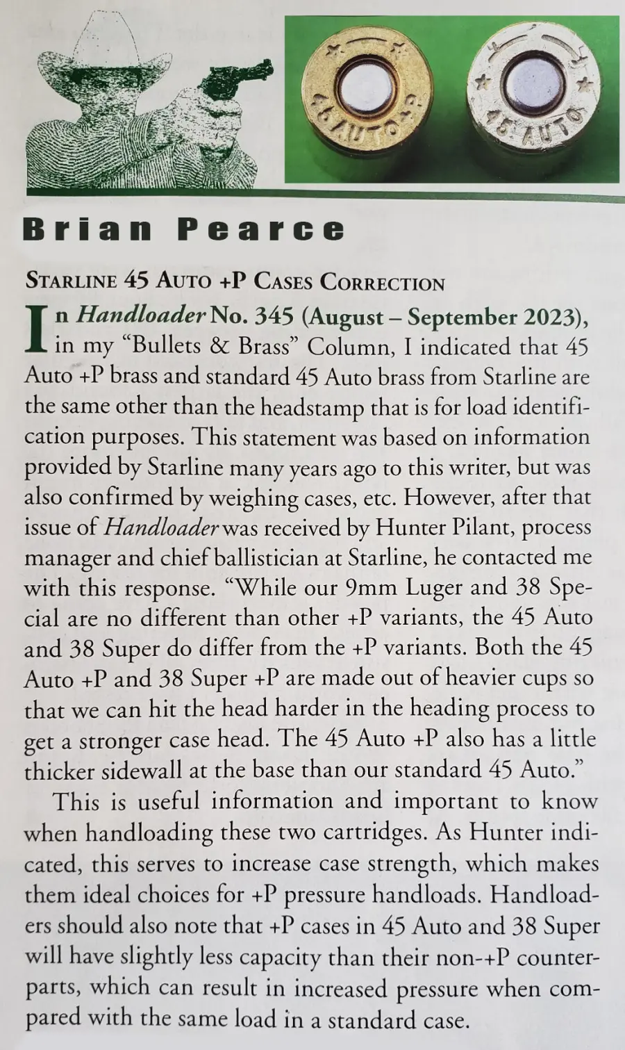 Nábojnice Starline .45 AUTO +P