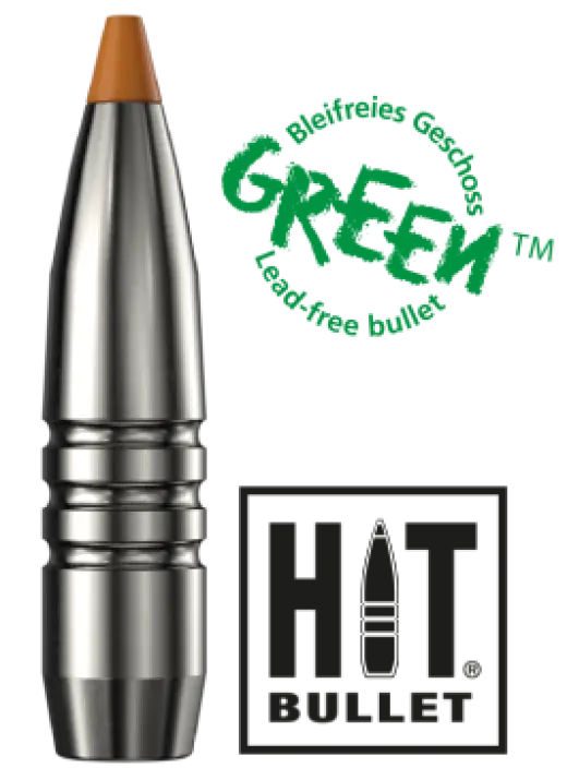 Bullets RWS HIT 6,5mm, dia .264, 120grs, 2434115 Střela RWS HIT ráže 6,5mm, dia .264, 120grs (7,8g). Kód produktu: 2434115