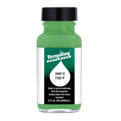 Tempilaq Advanced je spolehlivý kapalný indikátor teploty, navržený pro přesnou kontrolu dosažení teploty 399 °C (750 °F). Objem 59 ml.