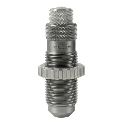 Samostatná usazovací matrice 45 Schofield pro přebíjení nábojů. Určena pro usazení střely do nábojnice. Závit 7/8"-14. Lee Precision BUL SEAT DIE 45 SCHOFIELD