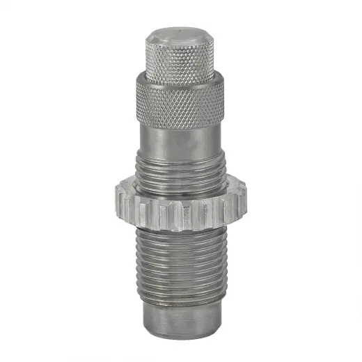 Samostatná usazovací matrice 50 AE pro přebíjení nábojů. Určena pro usazení střely do nábojnice. Závit 7/8"-14. Lee Precision BUL SEAT DIE 50 AE