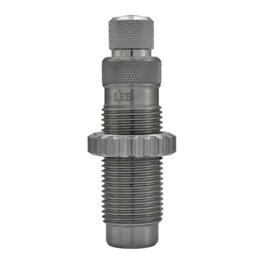 Samostatná usazovací matrice 22 Hornet pro přebíjení nábojů. Určena pro usazení střely do nábojnice. Závit 7/8"-14. Lee Precision SEAT DIE ONLY 22 HORN