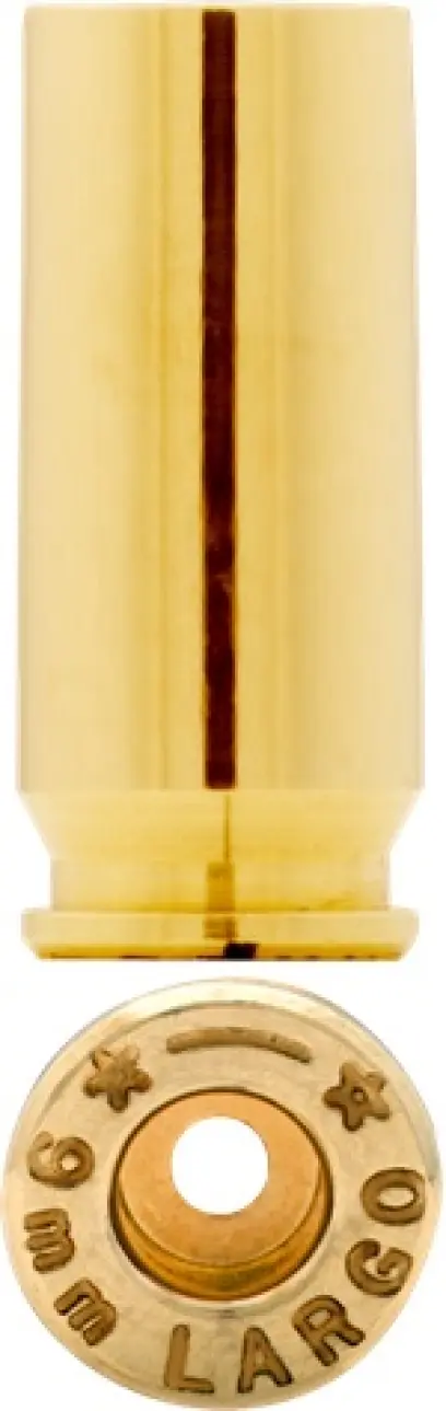 Nábojnice Starline 9mm Largo o rozměrech 9x23 navržená pro pistolové systémy Largo, jako jsou Star, Astra, Destroyer Carbine, a pro většinu modelů Steyr.