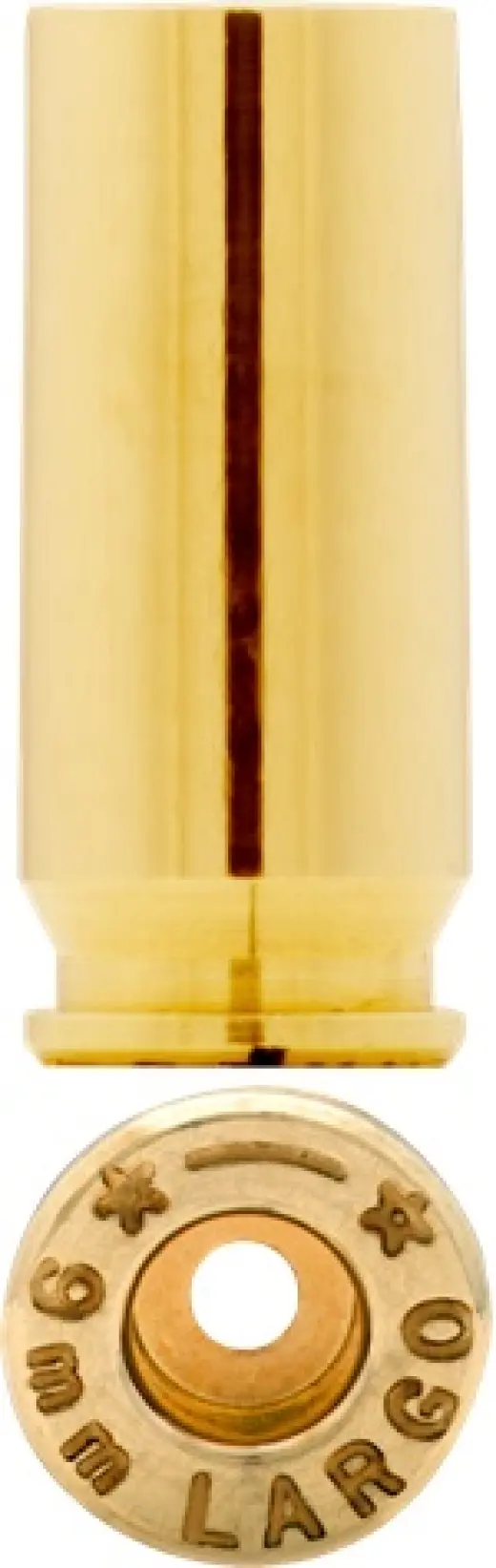 Nábojnice Starline 9mm Largo o rozměrech 9x23 navržená pro pistolové systémy Largo, jako jsou Star, Astra, Destroyer Carbine, a pro většinu modelů Steyr.