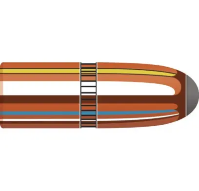 Střela Hornady ráže 30 cal (.308), váha 110grs. Typ střely InterLock® RN. SKU: 3015.