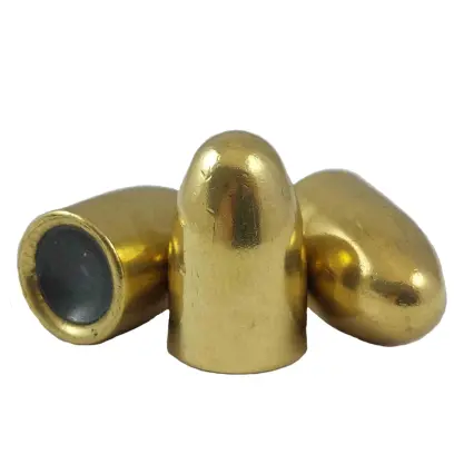 Kvalitní celoplášťované střely s tupou špičkou Best Bullets 9mm (.356) 124grs / 8g RNFP