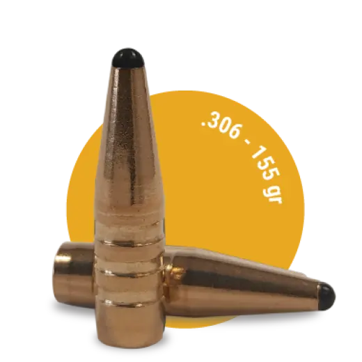 Monolitické lovecké střely Fox Classic Hunter ráže  .306 – 155 grs