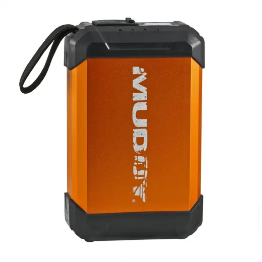 3 v 1 elektrické dobíjecí topítko do kapsy MUDDY zahřeje vaše ruce, poslouží jako LED svítilna a 10 000 mAh powerbanka pro napájení elektroniky. 4 nastavení teploty, až 21 hodin provozu.