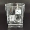 Sklenice na whisky s kostkami Caliber Gourmet, 200 ml