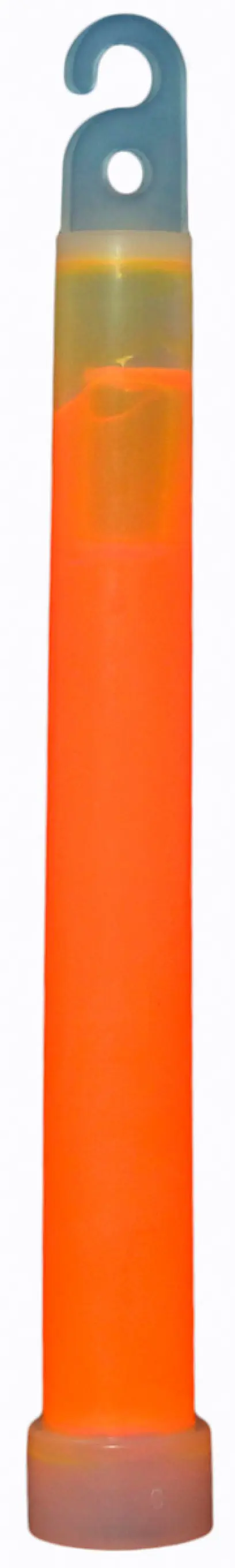 Humvee Lightstick, chemická bezpečnostní světelná tyč oranžové barvy. Aktivace prohnutím. Výdrž až 12 hodin. Praktický háček pro zavěšení. Délka 15 cm.