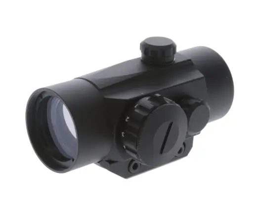 TRUGLO TRADITIONAL RED•DOT 1x30MM / 5-MOA. Kolimátor ideální pro brokovnice, pistole, pušky, předovky a vzduchové zbraně. Integrovaný montážní systém typu Weaver.