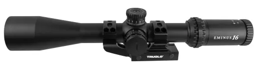 Puškohled TRUGLO EMINUS 4-16x44mm s osvětlenou záměrnou osnovou je vhodný pro sportovní pušky. 30mm tubus. Zamykatelné klikání ¼ MOA. Včetně montáže pro uchycení na pušku.