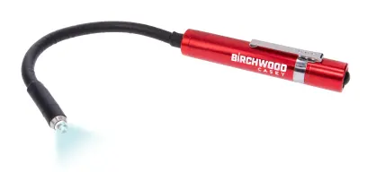 LED svítilna do hlavní s flexibilním světlovodným krkem. Pro zbraně ráže .22 a větší. Baterie AAA součástí balení. Flexible Bore Light Birchwood Casey.