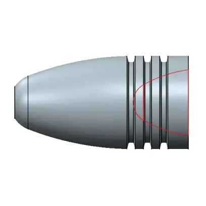 Kokila na odlévání 4 střel najednou (.455 Cal.), 256 grain. Pro výrobu střel do revolverů ráže .455 Webley.