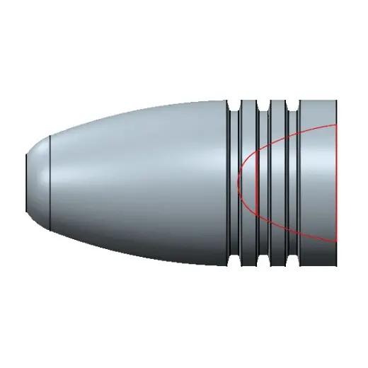 Kokila na odlévání 4 střel najednou (.455 Cal.), 256 grain. Pro výrobu střel do revolverů ráže .455 Webley.