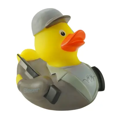 Kačenka Blaser, vyrobená z kvalitního PVC bez ftalátů, je ideálním společníkem pro každou koupel.