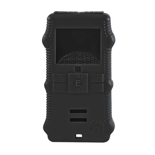 Silikonové ochranné pouzdro Tactical pro Timer CED7000 s možností uchycení na suchý zip (Velcro). Černá barva.