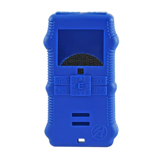 Silikonové ochranné pouzdro Tactical pro Timer CED7000 s možností uchycení na suchý zip (Velcro). Modrá barva.